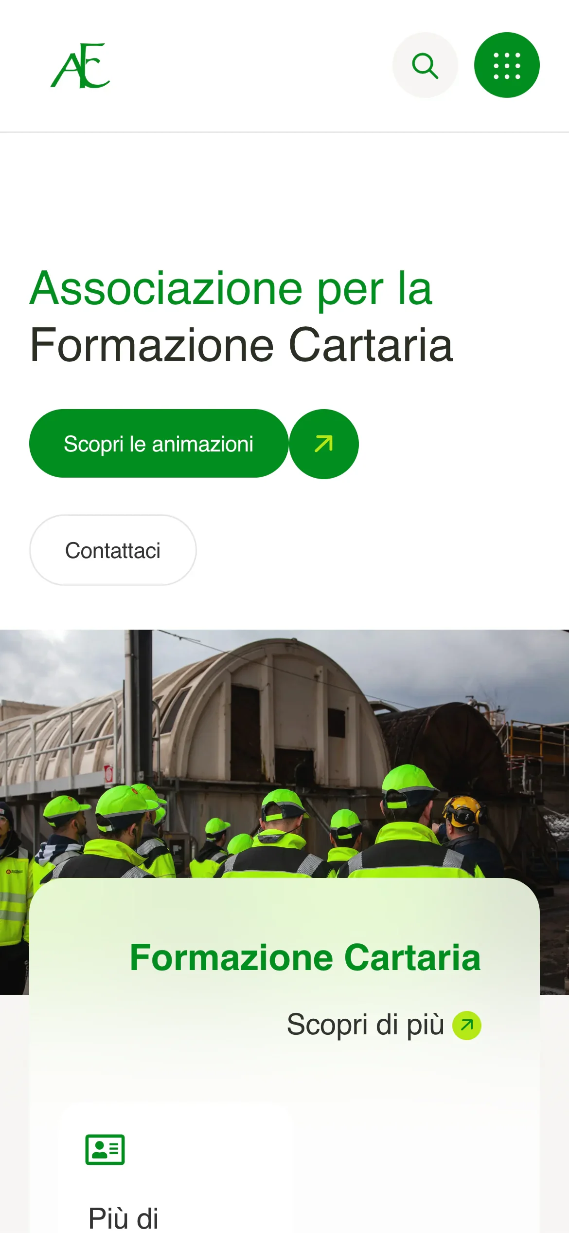 Versione mobile di Associazione per la Formazione Cartaria